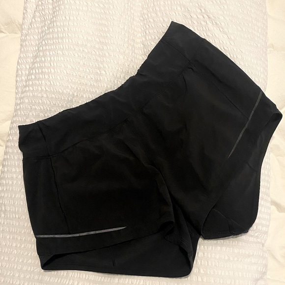 Black Lululemon shorts - Picture 2 of 7